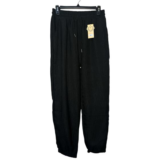 Black Linen Pants- NWOT, Size Small - Picture 1 of 5